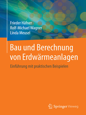 Bau und Berechnung von Erdwärmeanlagen - ebook